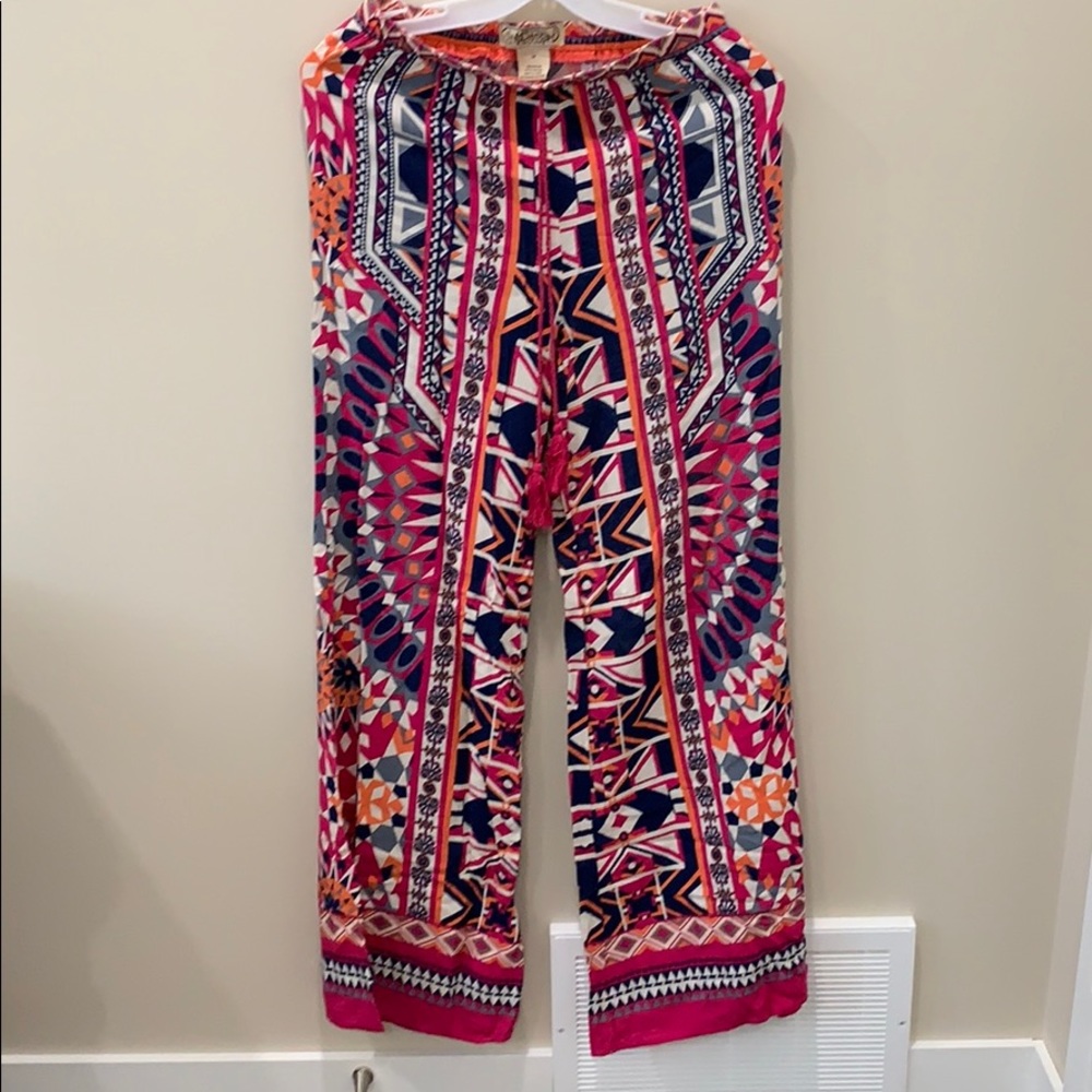 Lightweight wide leg pants